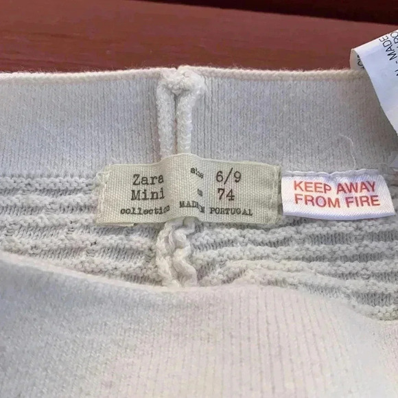 Five for 25 Zara Mini textured, knit leggings with  ribbing. - Picture 4 of 4